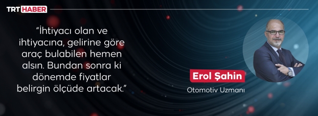 Otomotivde gözler 750 bin barajında